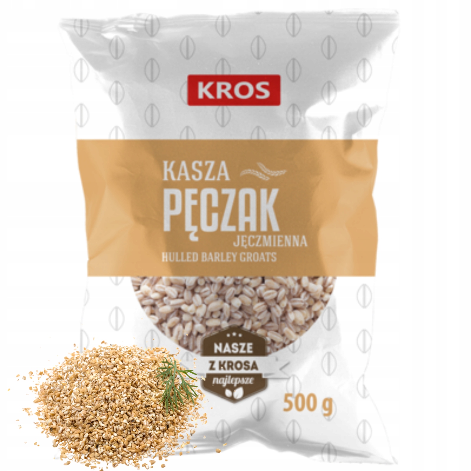 Levně 17X Ječmenná kaše Pupečník Kros 500G Zdravá přírodní vysoká kvalita