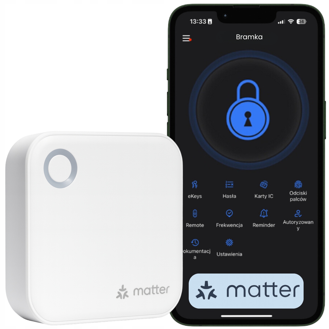 Wifi Brána Ttlock Matter G6 Bluetooth Ústředna Gateway Smartlock Zámky