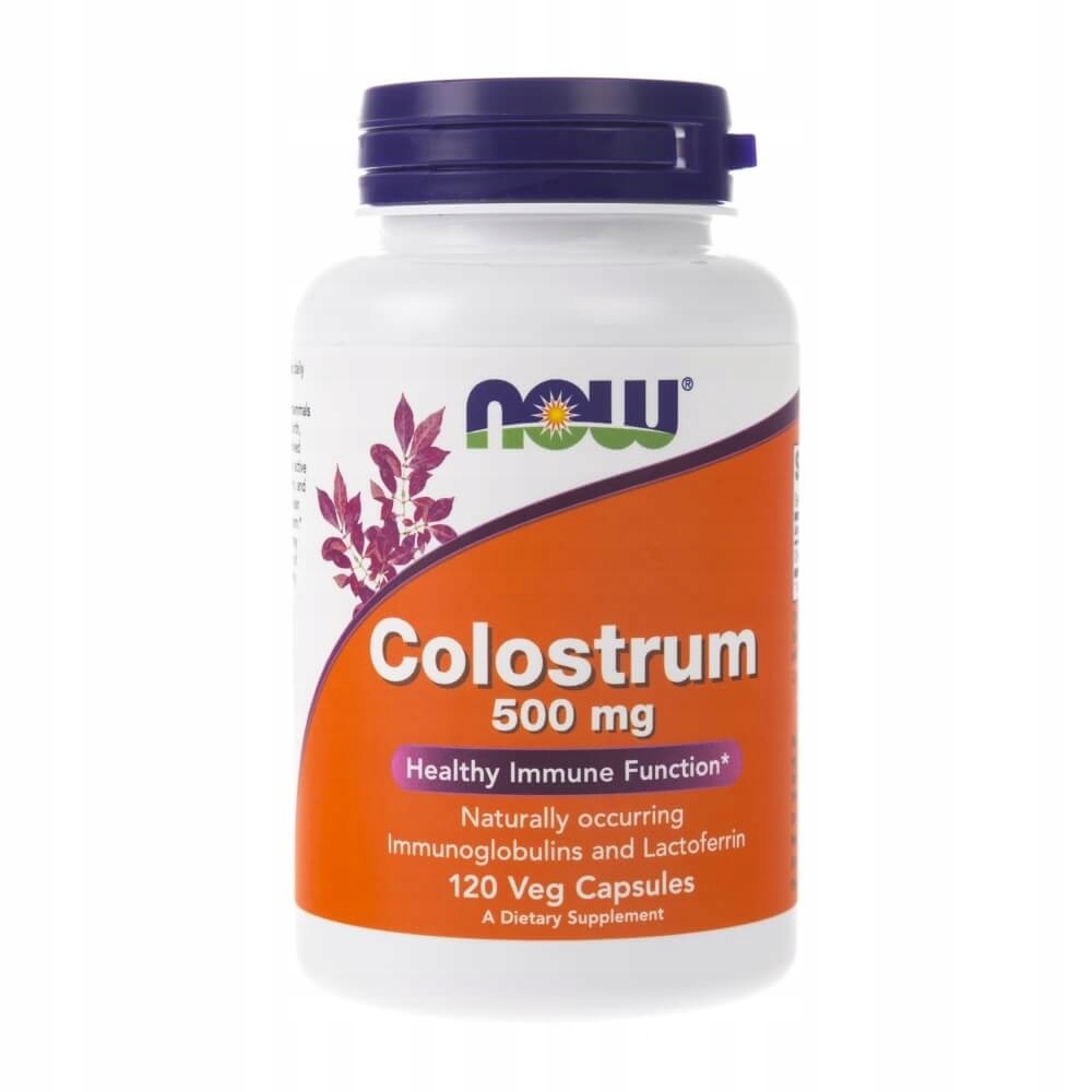 

Now Colostrum 500mg 120vcaps Odpornosc Siara