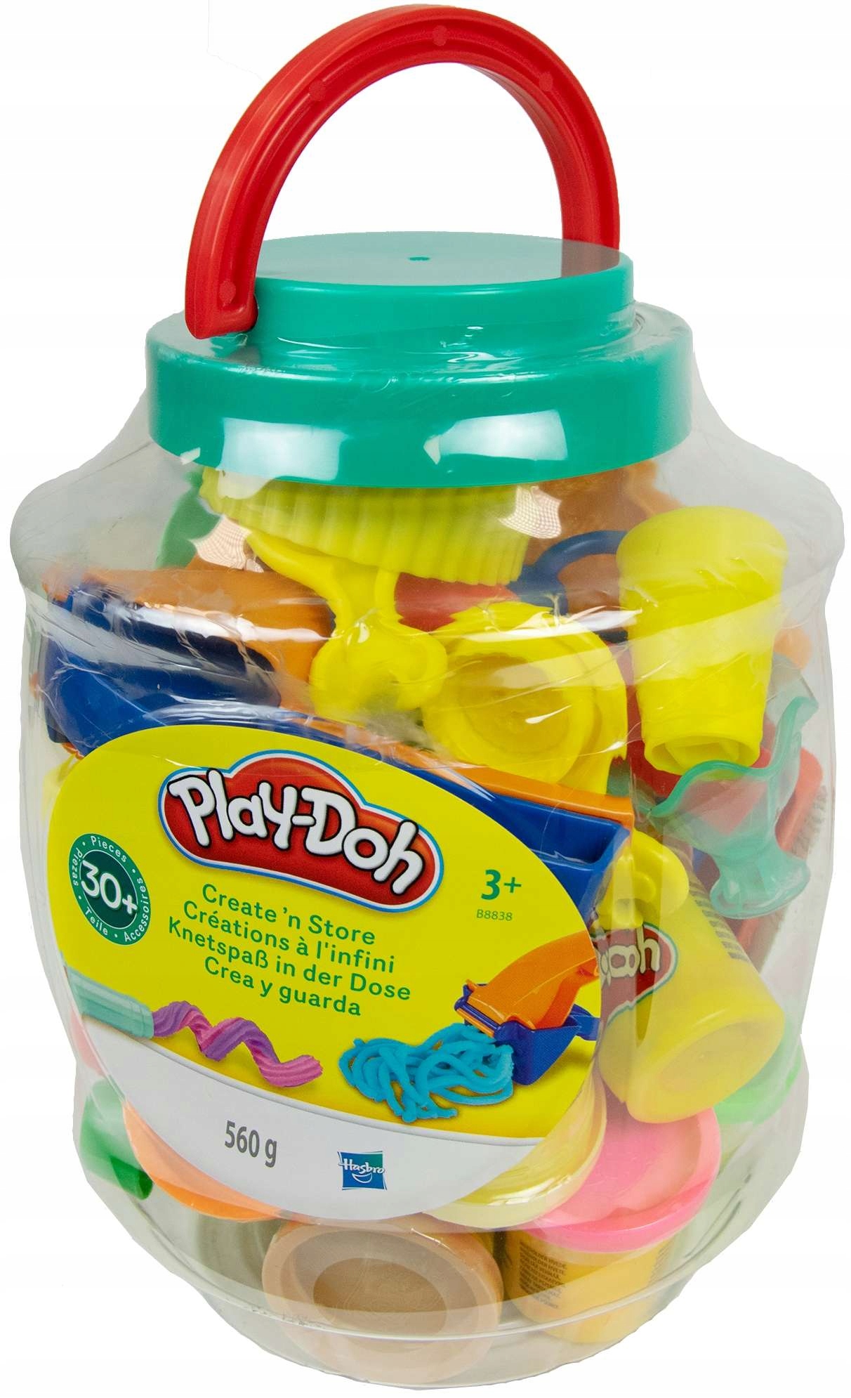 

Playdoh Ciastolina Zestaw 10 Tub Tubek 30 Element.