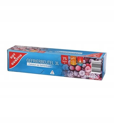 

G&g worki na mrożonki 75 szt. 3 L De