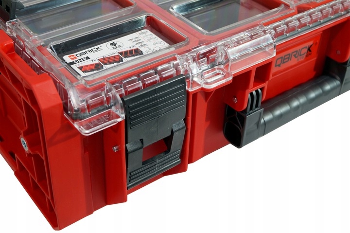 Organizer z kubełkami Qbrick ONE RED Ultra HD 2XL Rodzaj skrzynka do przenoszenia