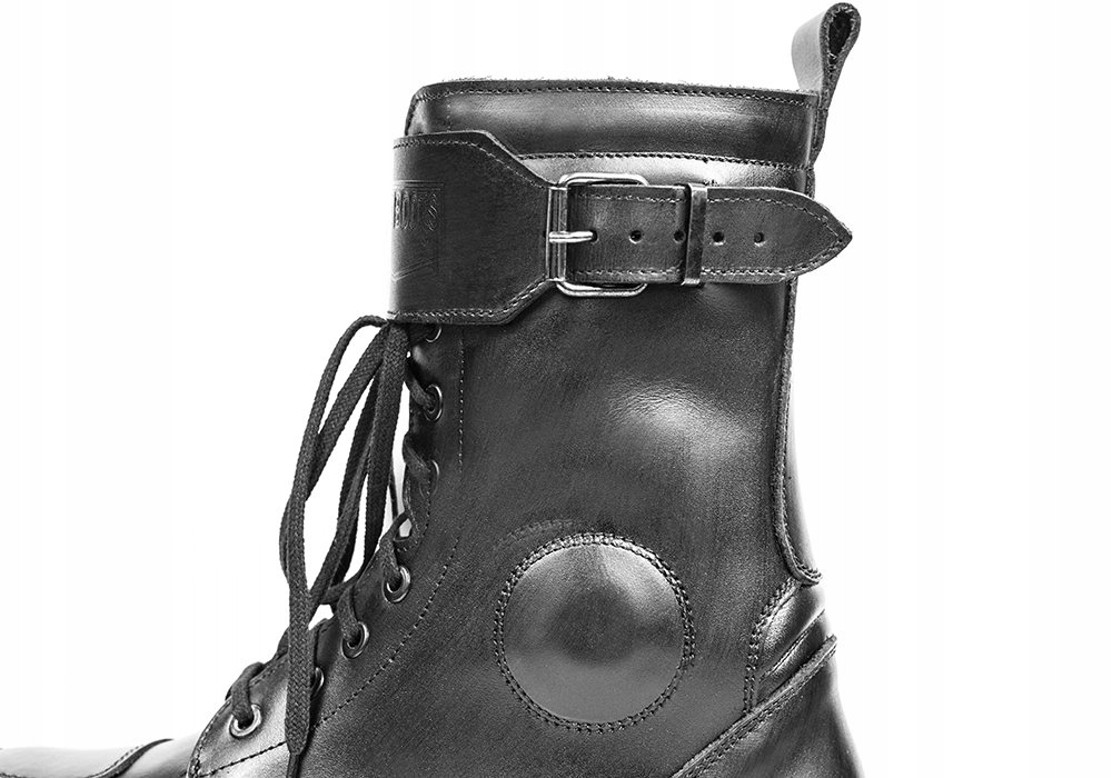 SKÓRZANE BUTY MOTOCYKLOWE SKÓRA CUSTOM BOBBER r 42 Rodzaj Męskie