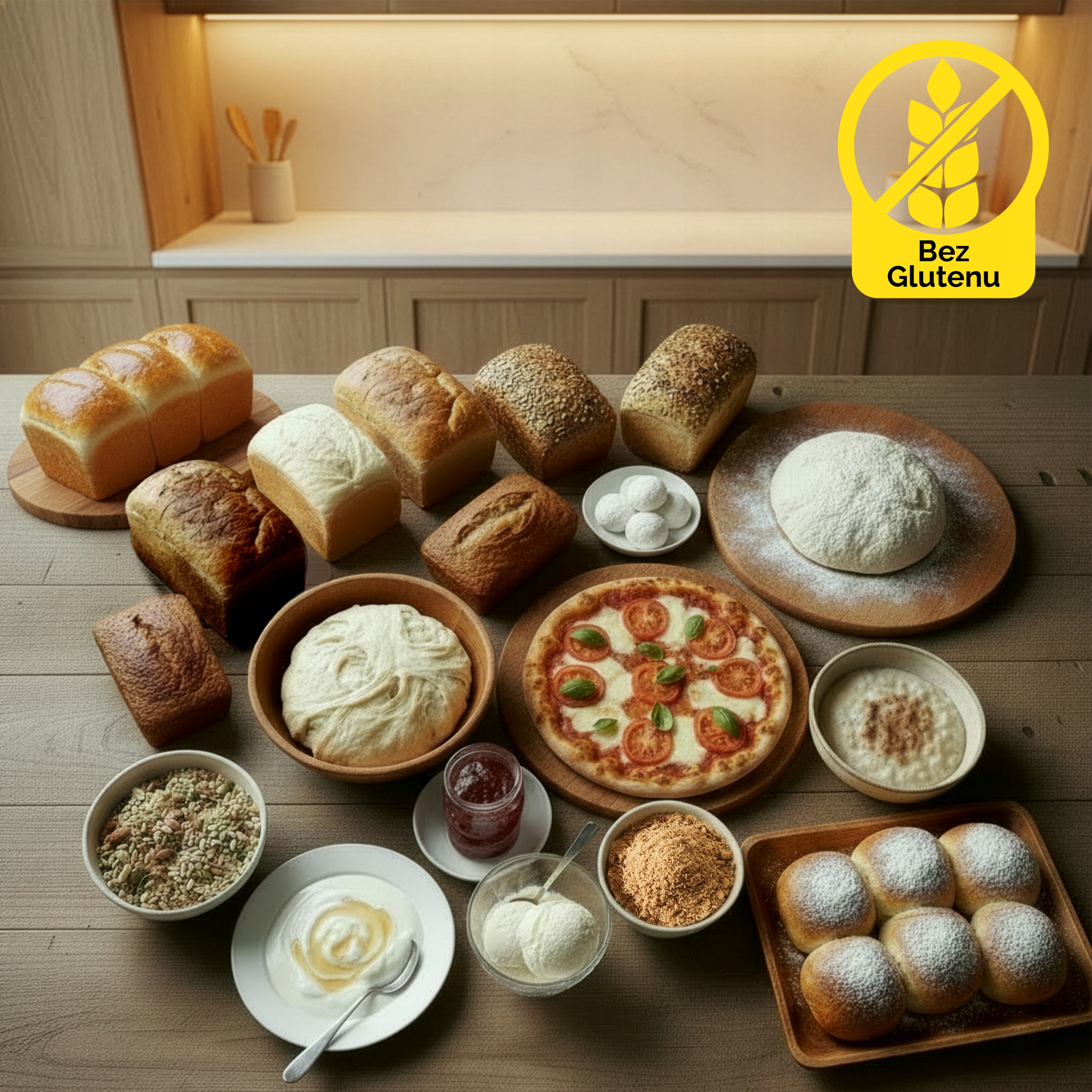 Wypiekacz do chleba Automat Yoer INOX +Przepisy +19 programów +LODY Model Baker