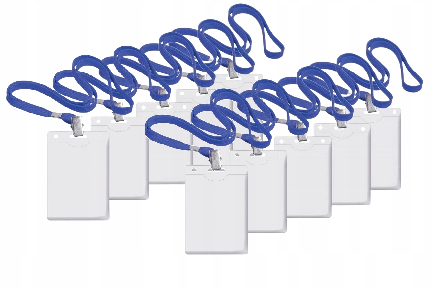 IDENTYFIKATOR PLASTIK PION SMYCZ NIEBIESKA FOROFIS 10sztuk