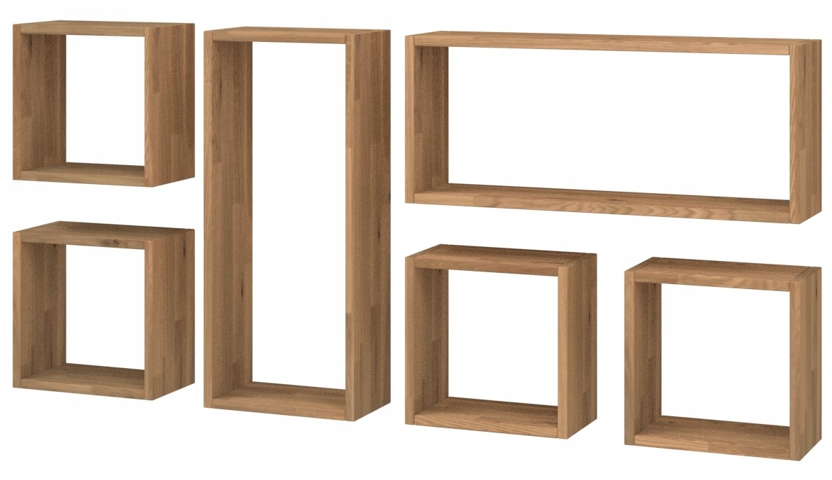 Sada polic čtverec Cube Loft 70x150