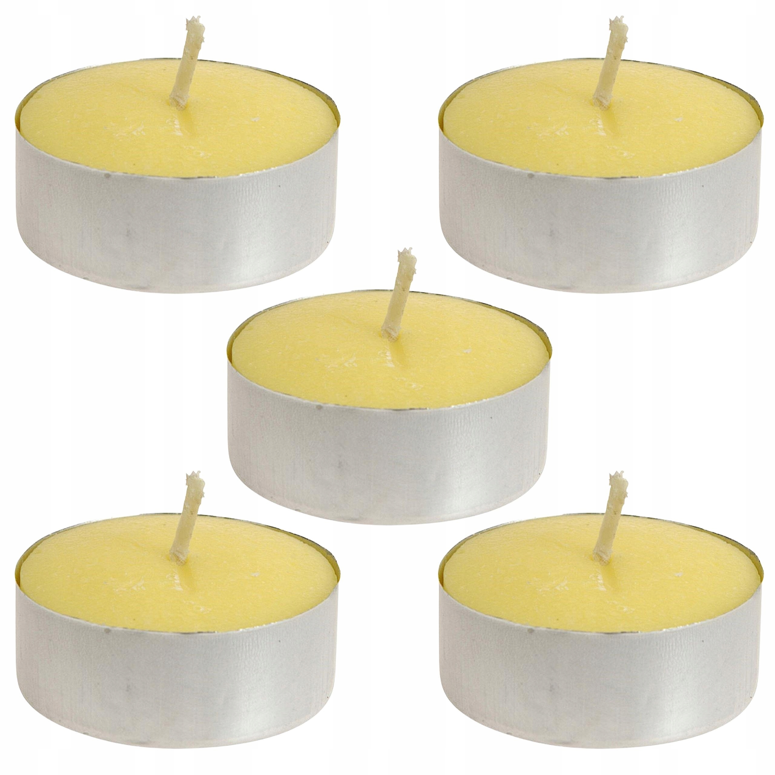 

świeca tealight na komary odstraszacz cytrusowa x5