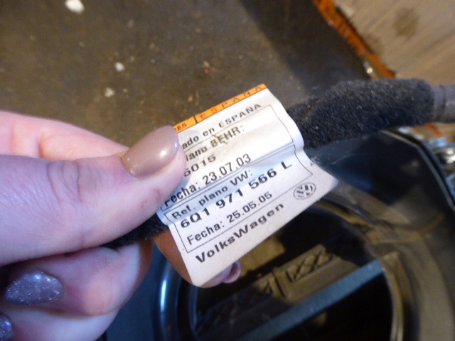 Ibiza III 6L 02-06 корпус отопитель 1.4 tdi