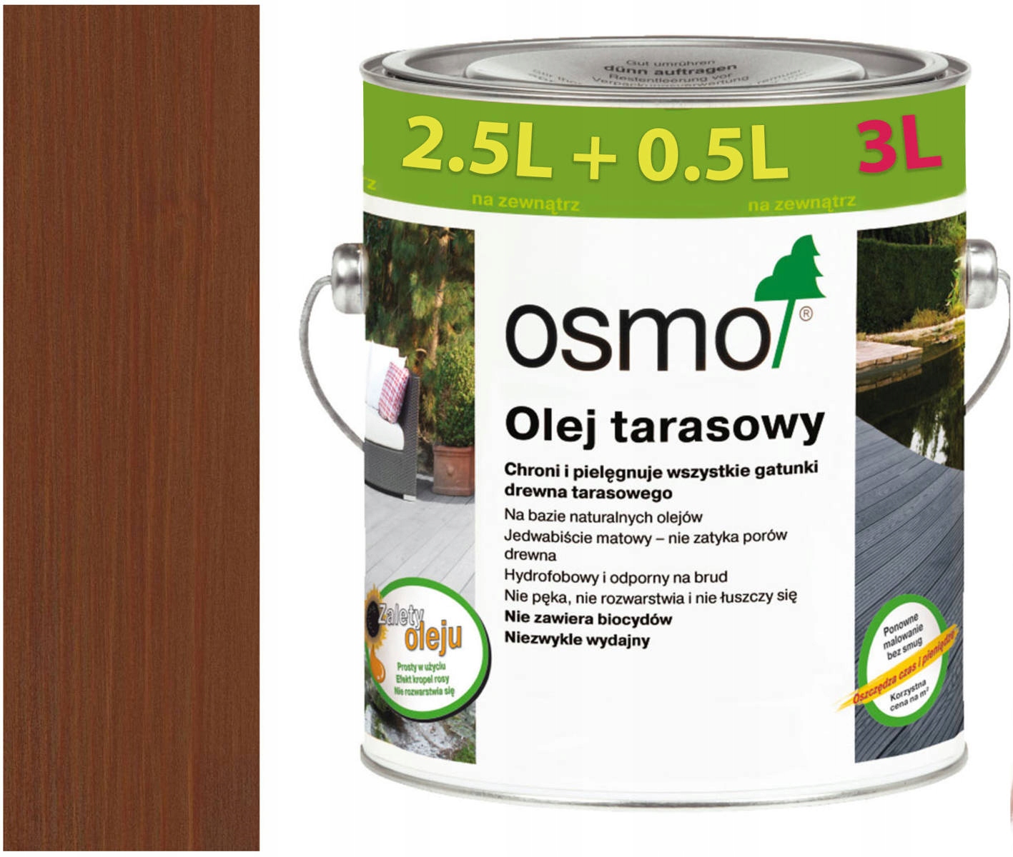 

Osmo Olej do Tarasów 016 Bangkirai 3L