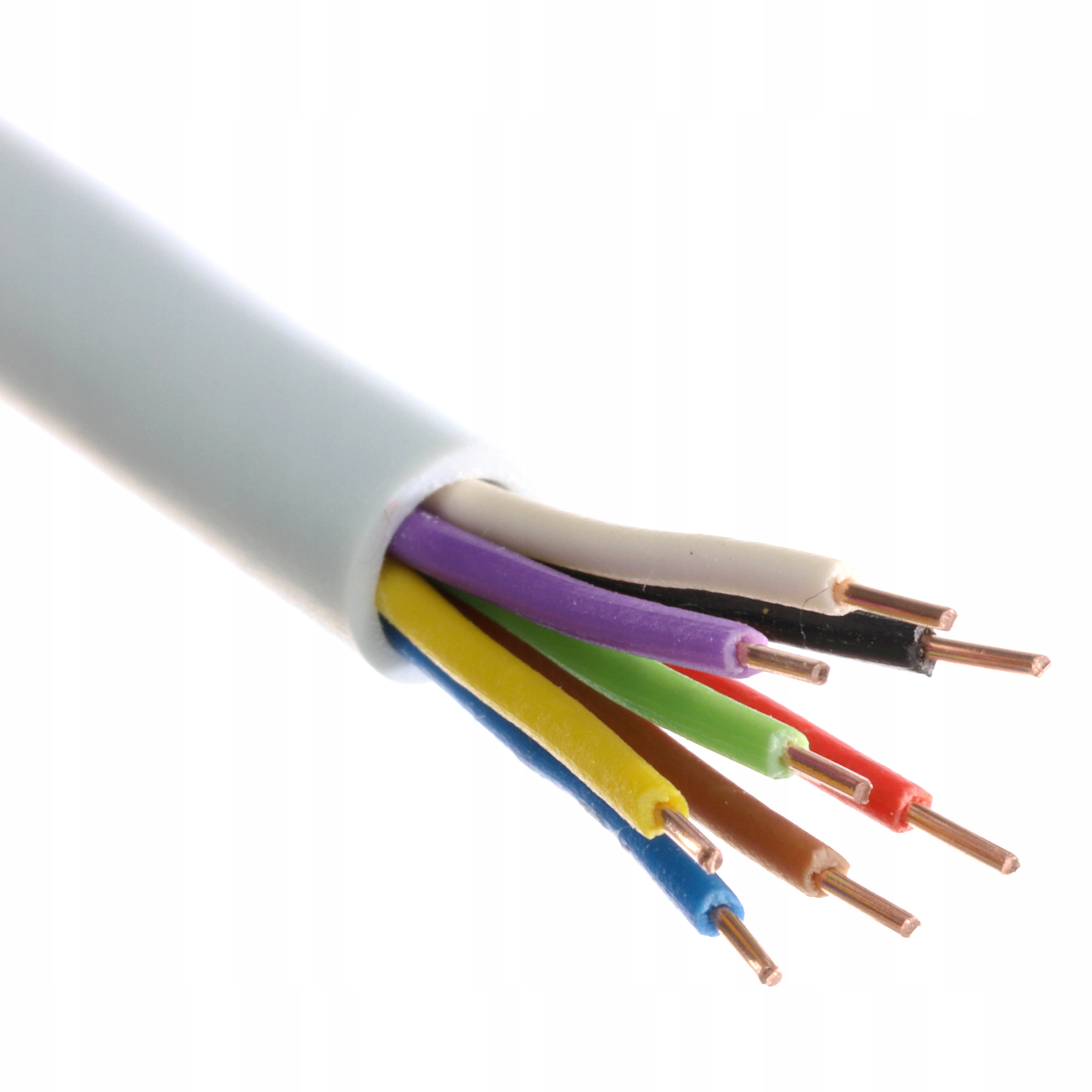 

Przewód do domofonu kabel 8 żył Ytdy 8x0,5 mm