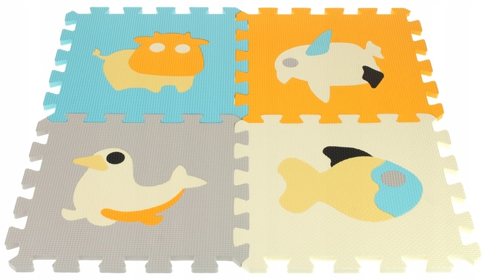 Mata Piankowa Puzzle Piankowe Mata Edukacyjna Kojec dla Dzieci do Zabawy Marka Nobo Kids