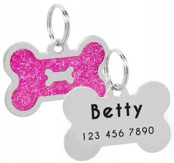 

Identyfikator Adresówka dla psa lub kota Kość