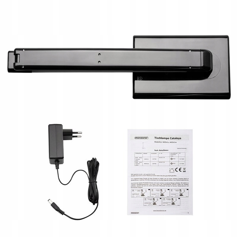 LAMPA LAMPKA BIURKOWA STOŁOWA LED CZARNA Stan opakowania oryginalne