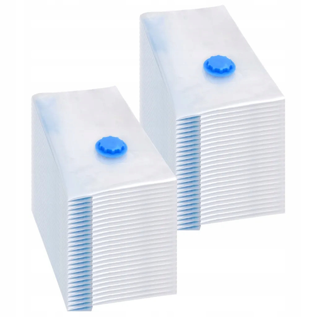 Levně Vákuový pytel plochý odolný proti plísním 60 x 40 cm, bezbarvý/modrý