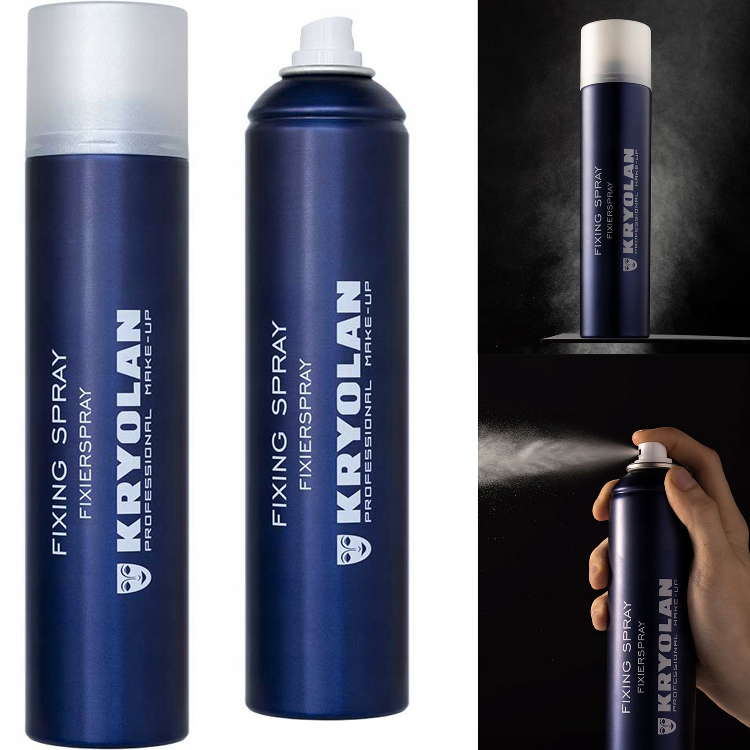 Kryolan Utrwalacz Makijażu Fixer Spray 300 Fixing