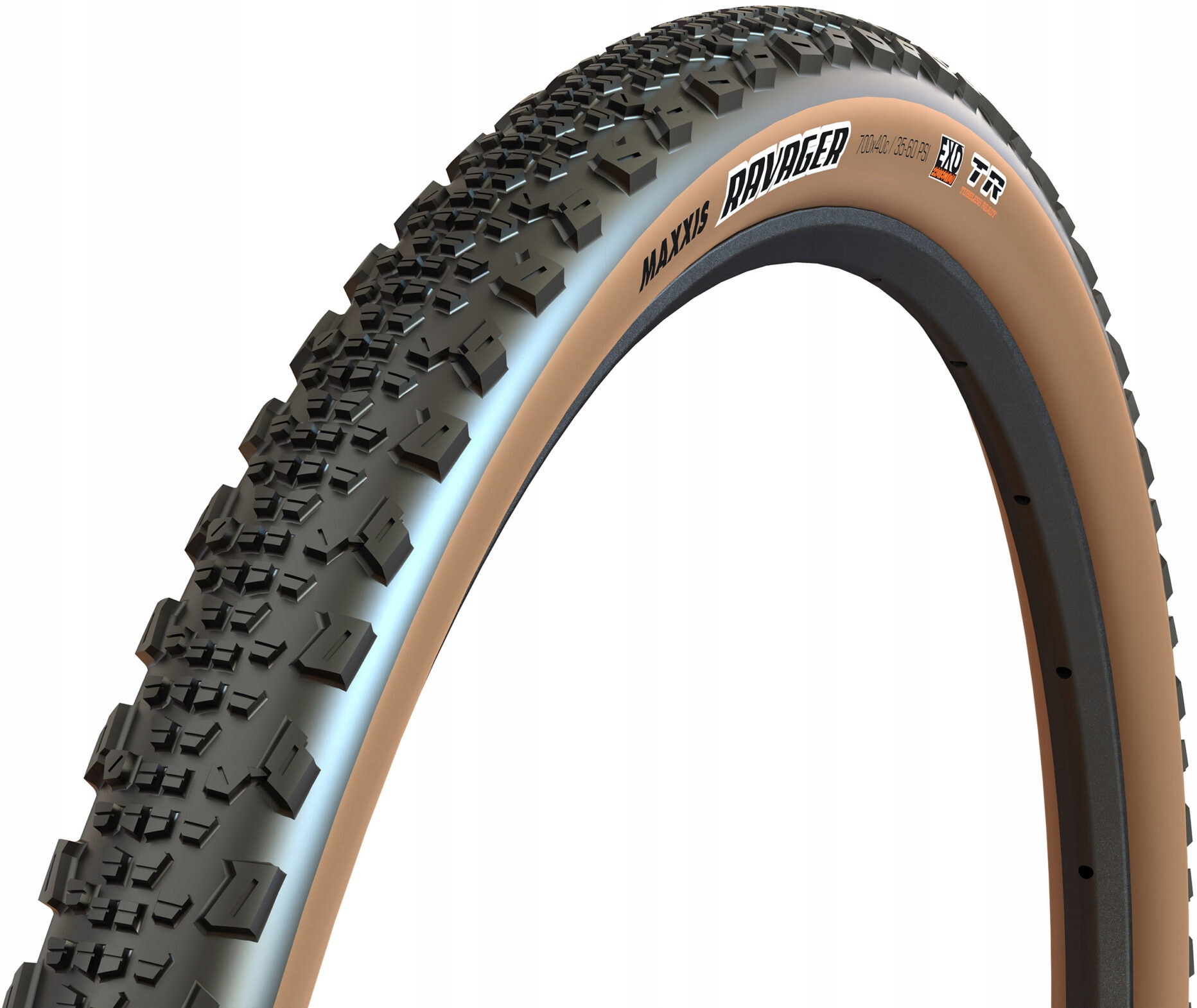 Svinovací Pneumatika Maxxis Ravager 700x40C Exo Tr Tanwall Gravel