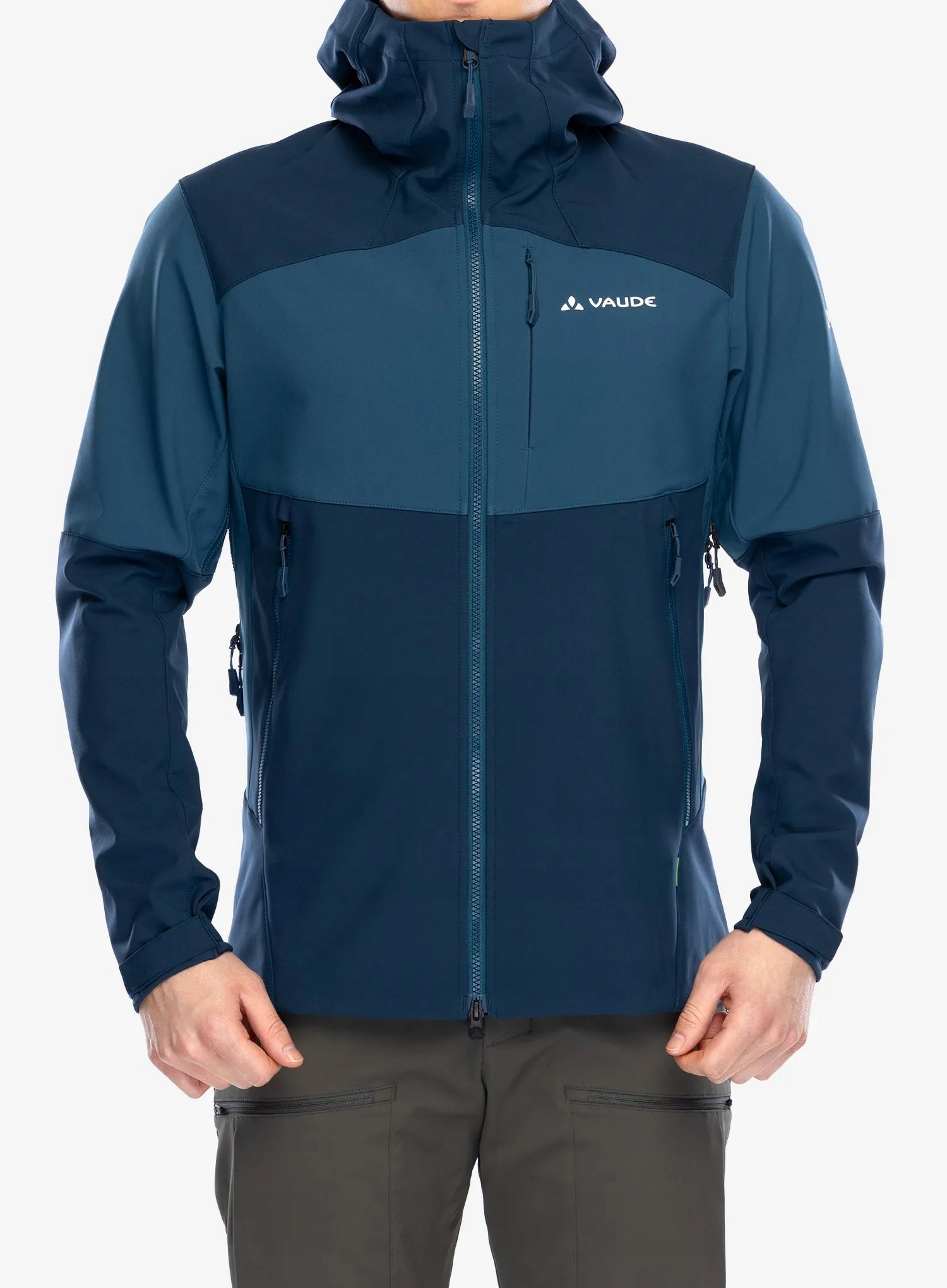 Softshellová bunda Vaude Roccia Softshell Jacket II dark sea uni S