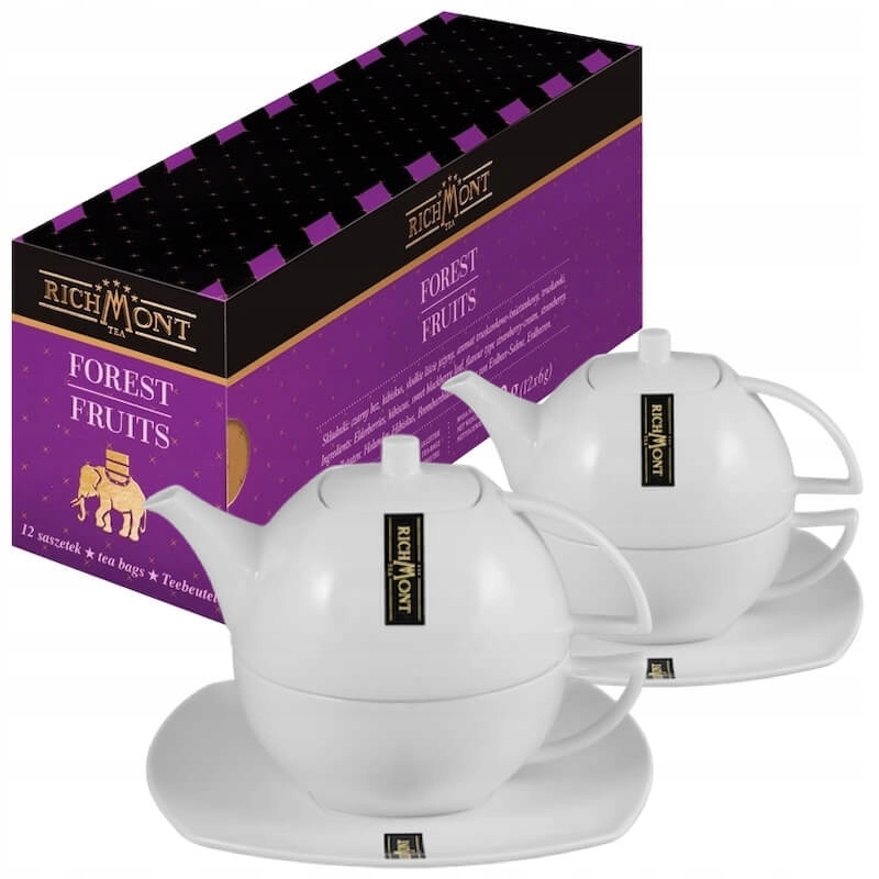 Richmont Forest Fruits 12x6g i 2 dzbanki Duo 450 ml