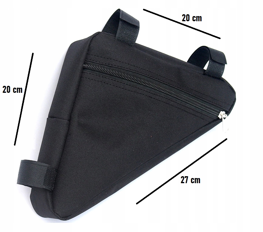SAKWA ROWEROWA TORBA NA ROWER SASZETKA POD RAMĘ WODOODPORNA TRÓJKĄTNA Model torba