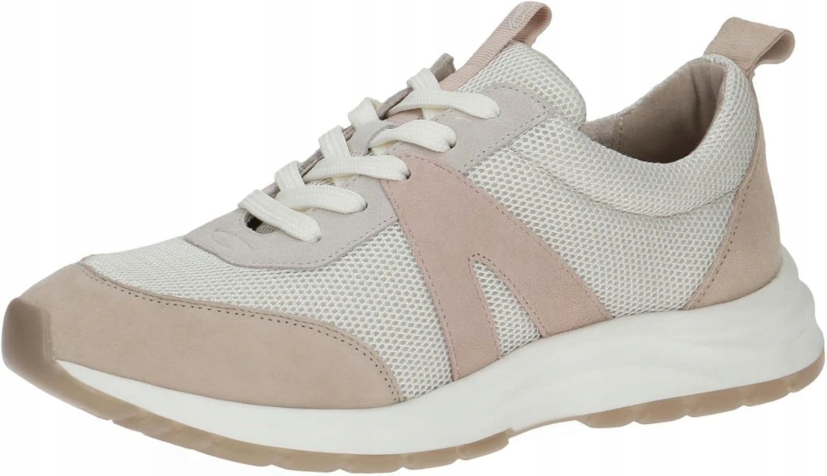 Caprice Sportovní Béžové Boty Se Síťkou A Přírodní Kůží 41 6DA