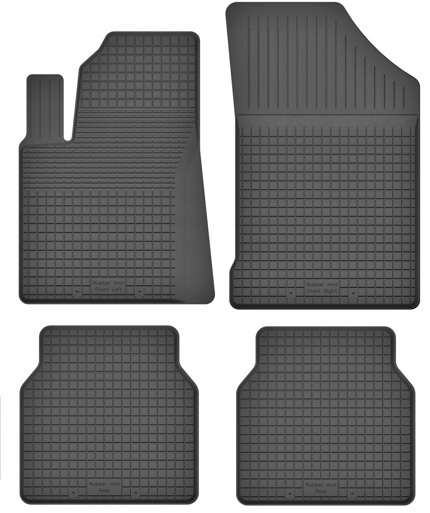 

Dywaniki gumowe korytka do Opel Crossland X 17-21
