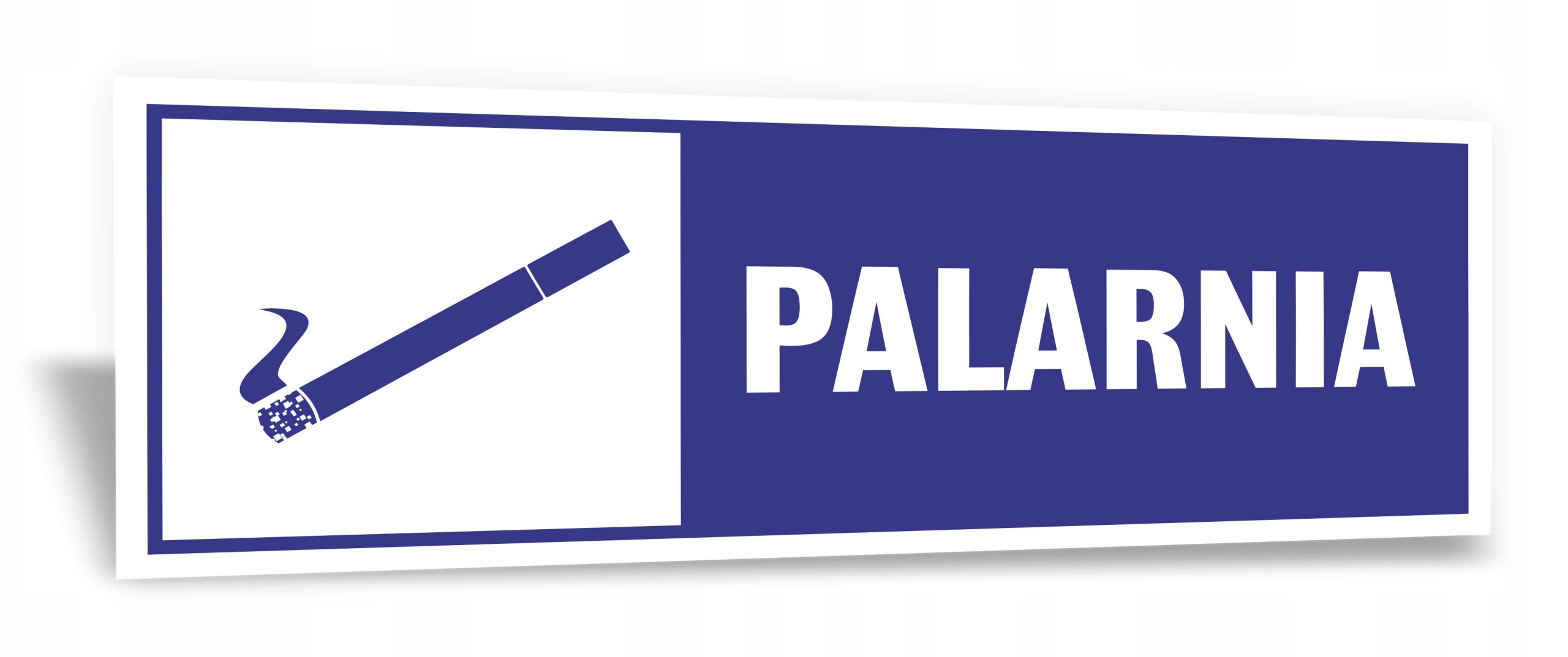 

Tabliczka Palarnia 30x10 cm Uv
