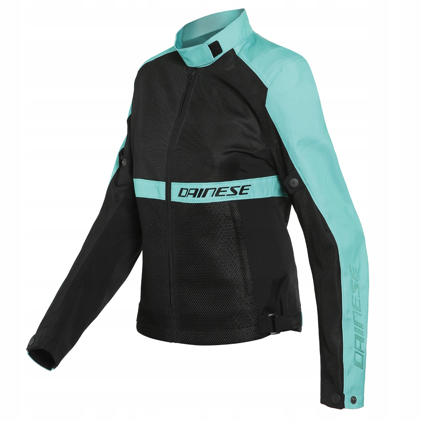 Dámska textilná bunda Dainese Ribelle Air Lady Tex čierna/mätová 40