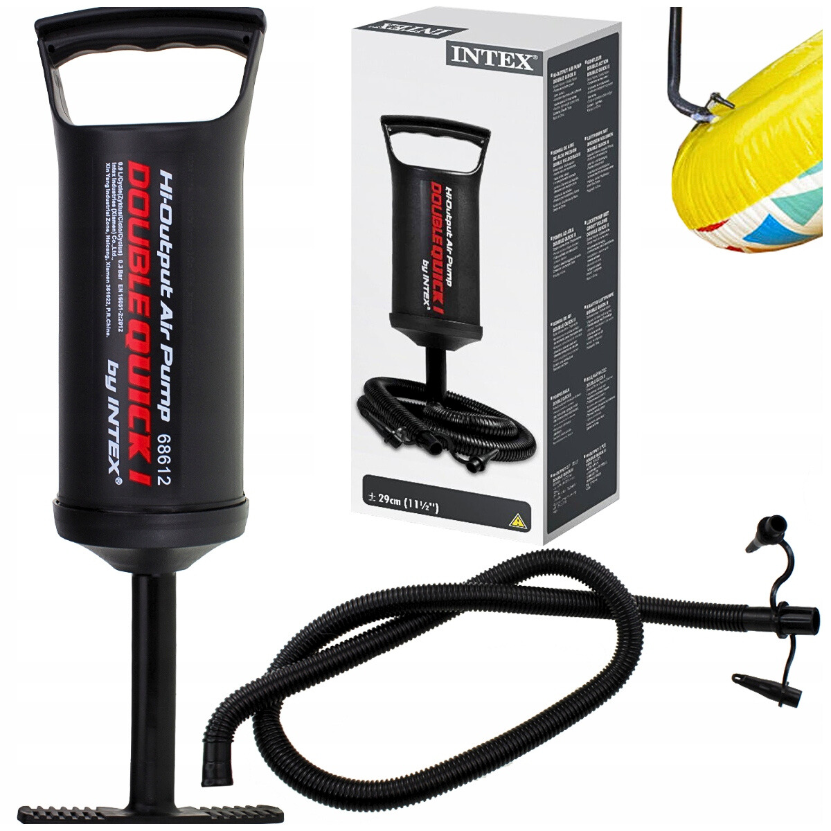 POMPKA TŁOKOWA RĘCZNA INTEX DO MATERACA PONTONU