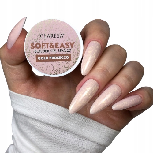 

Claresa Soft&easy Budujący Żel Gold Prosecco 45G