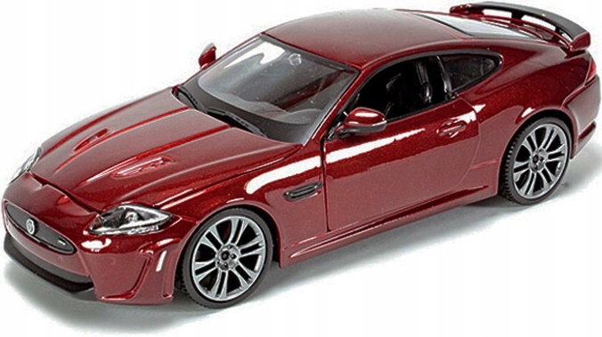 Jaguar Xkr-s kovový model Bburago 1:24 21063 bordó
