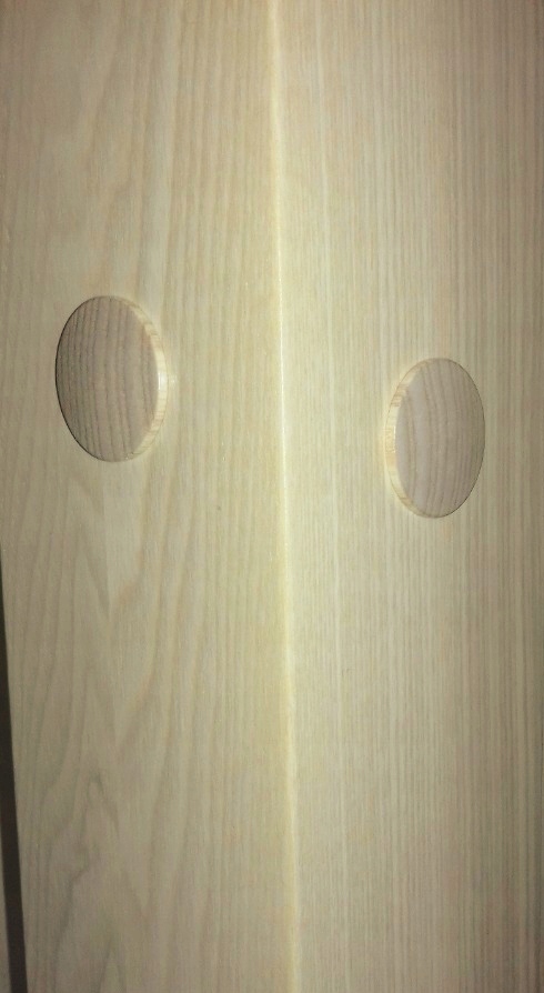 Буковые деревянные заглушки fi 15 мм 50шт тип перила
