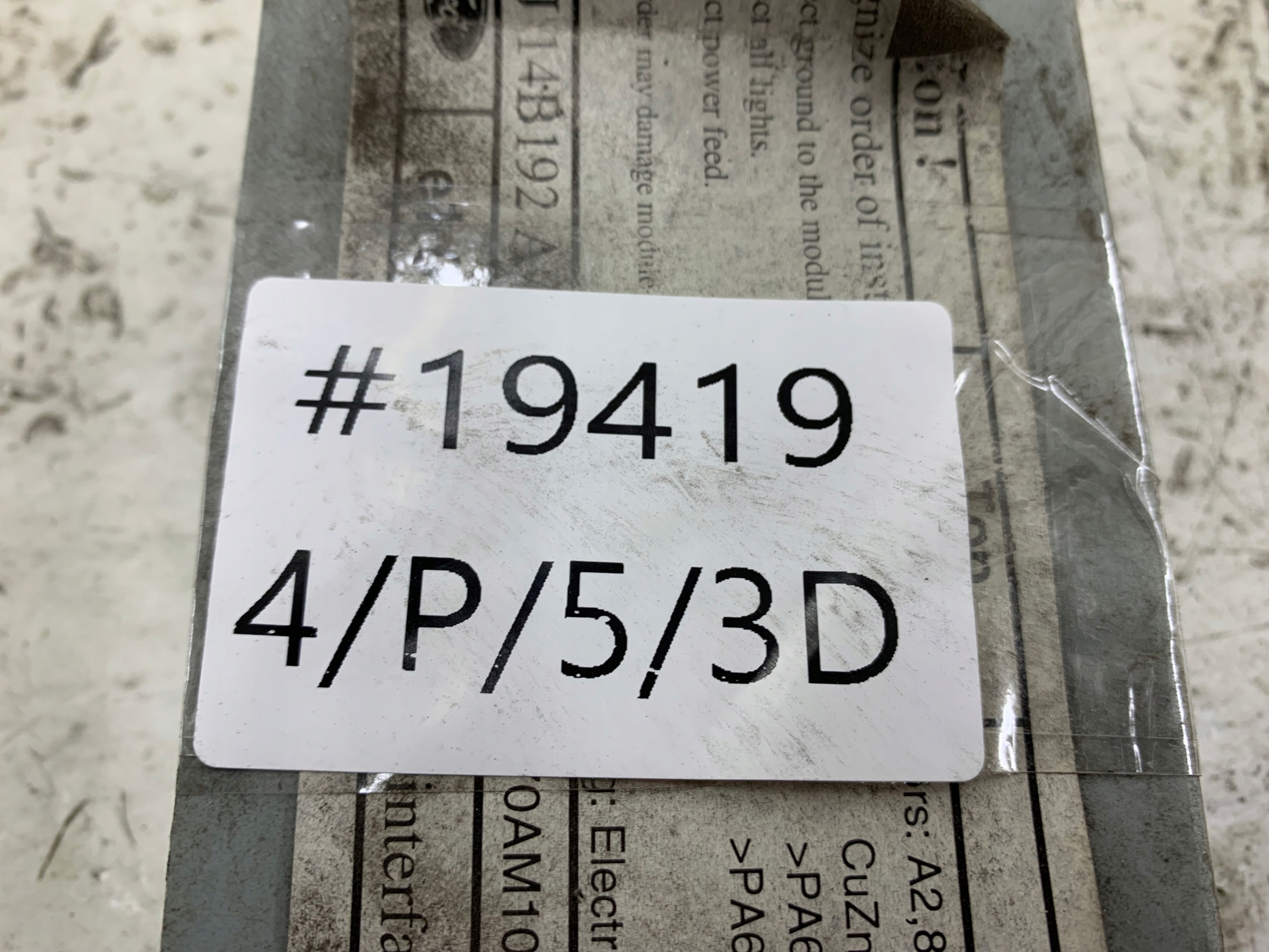 FORD FIESTA MK6 module HAKA attelage 1U4J14B192AA