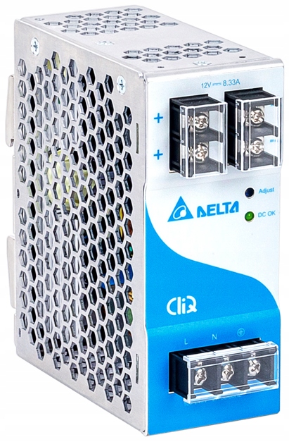 Zasilacz Napięciowy Impulsowy Na Szynę Din 100W 8,33A 12V Delta Electronics