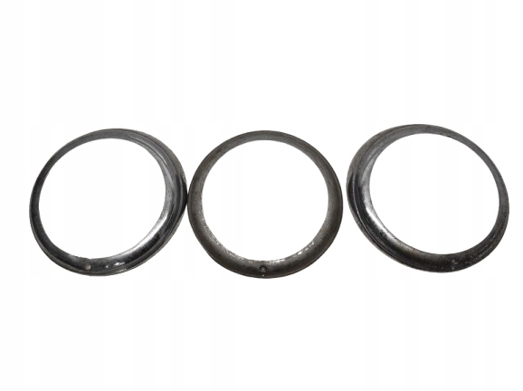 MERCEDES W120 PONTON 1953-1962 CHROM LAMPY PRZÓD