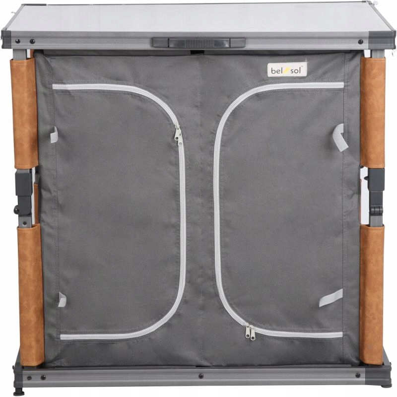 Szafka kempingowa składana podwójna Jutta Back to Nature - Bel Sol Wysokość 80 cm