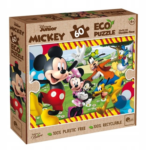 

Puzzle 60 dwustronne Eko Disney Junior Mickey