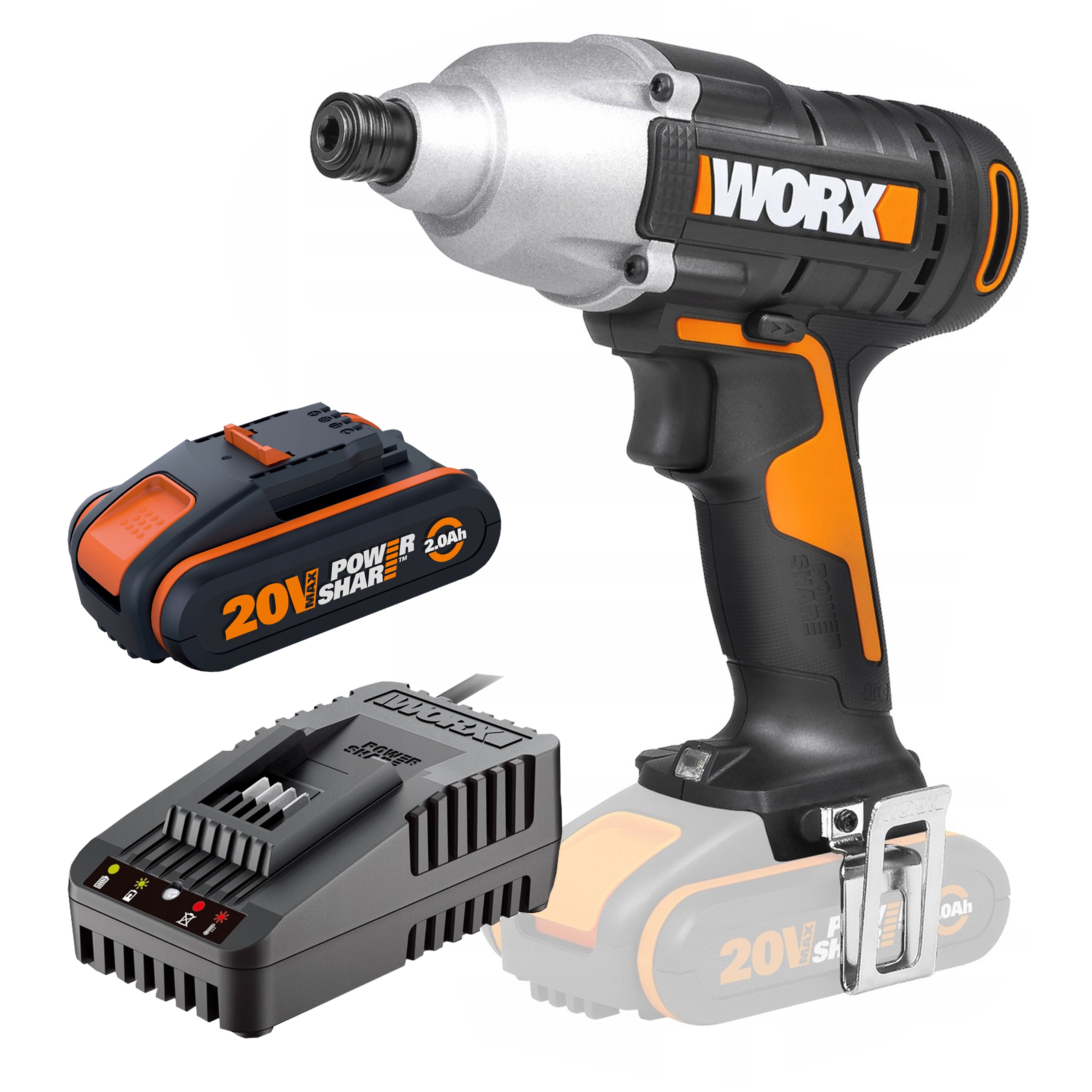 

Zakrętarka Worx WX291.9 Akumulator Ładowarka