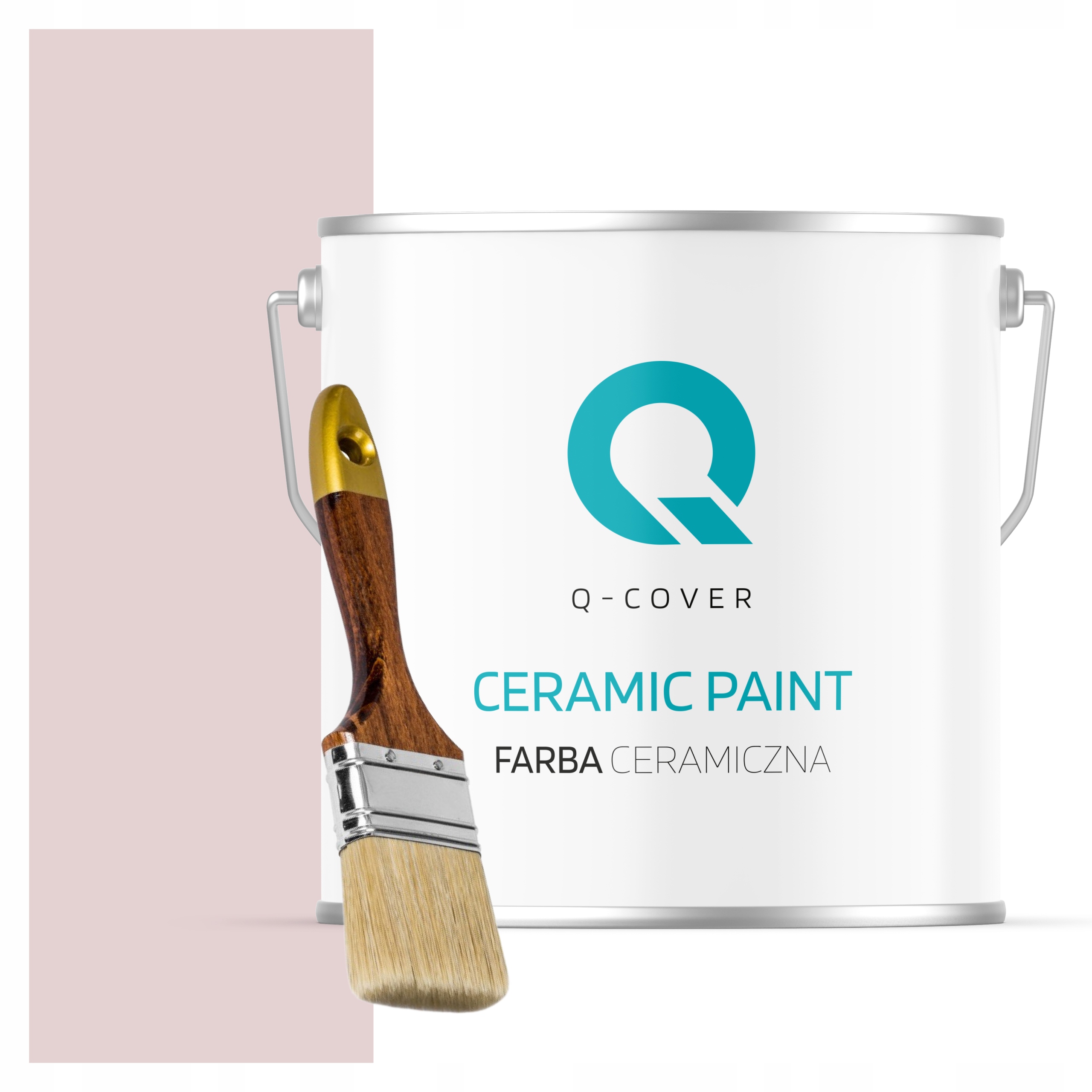 Keramická Farba Na Stenu Pudrová Ružová Svetlá H3266 5L Mat Výrobca Štetec