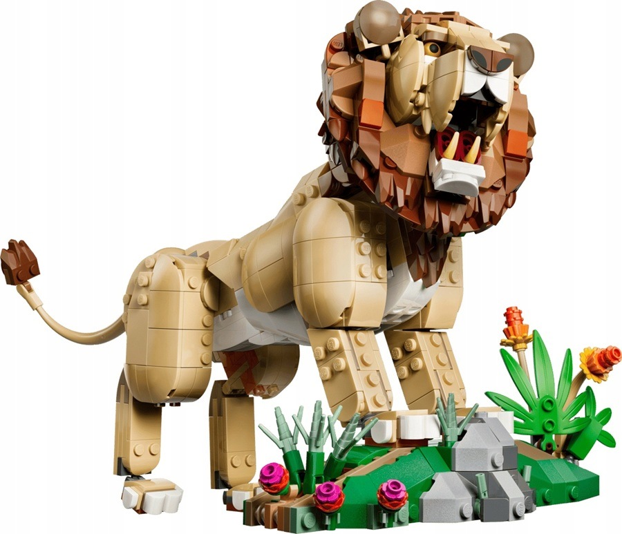 stavebnice Lego Creator Divoká zvířata: Pyšný lev 839 dílků 31386