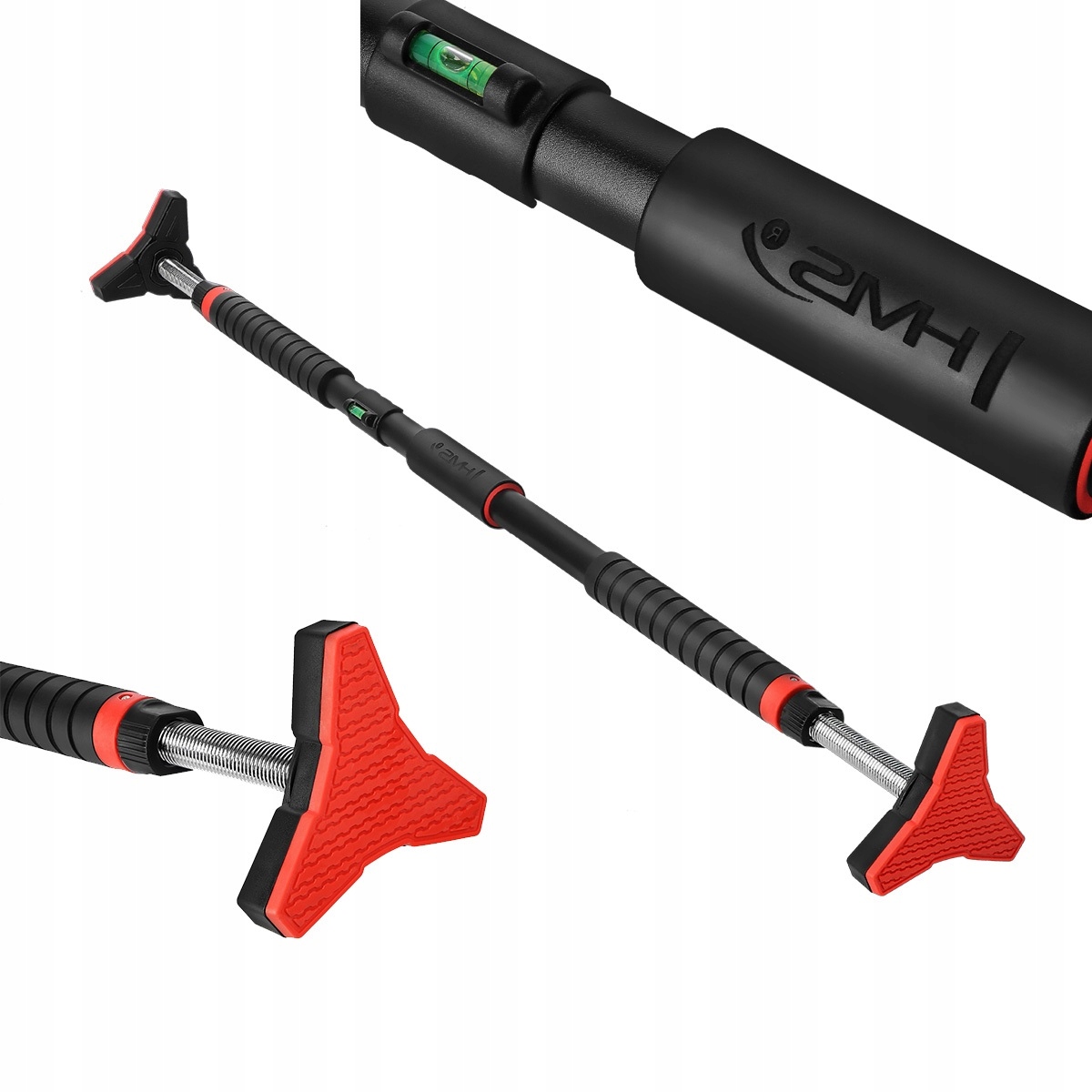 Drążek Rozporowy Hms Bez Wiercenia Do 130 CM DD401 Sport Siłownia Fitness