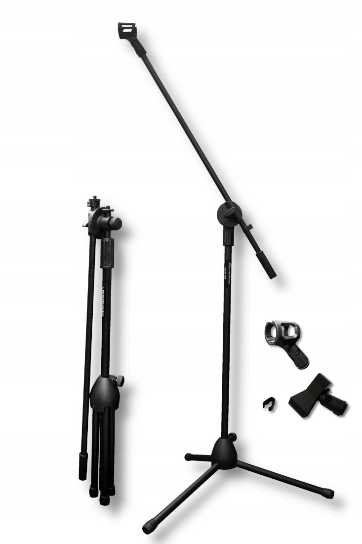 

statyw mikrofonowy stojak na mikrofon wokal muzyka