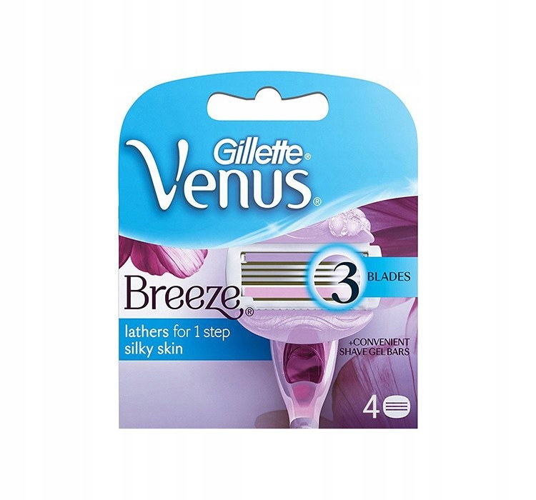 GILLETTE VENUS BREEZE WKŁADY 4SZT 13209973633 Allegro.pl