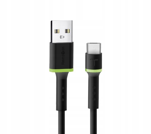 

Kabel przewód Reinston Usb - microUSB 2m Czarny