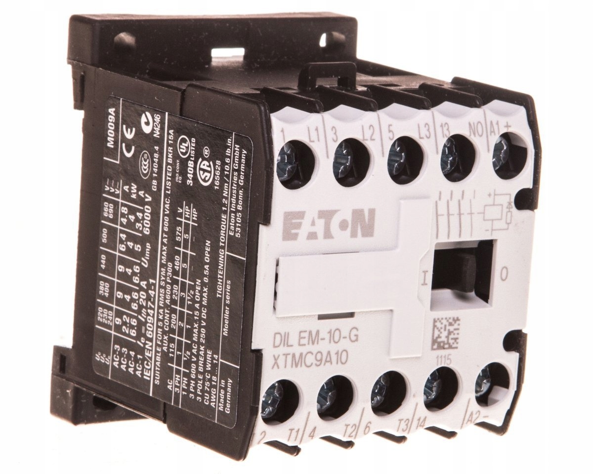 

Stycznik mocy 8A 3P 12V DC 1Z 0R DILEM-10-G