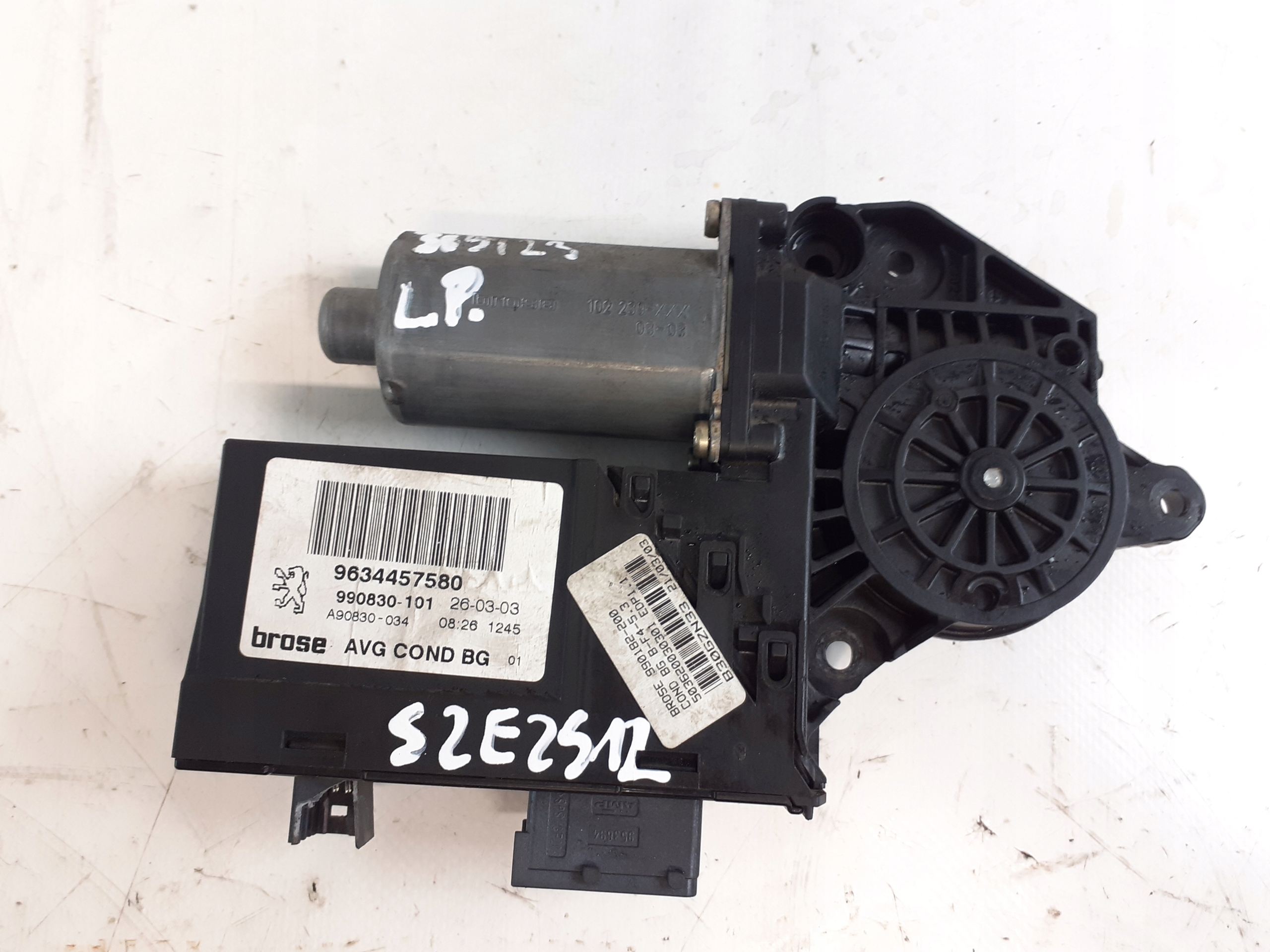 PEUGEOT 307 mini motor windows left front 9634457580