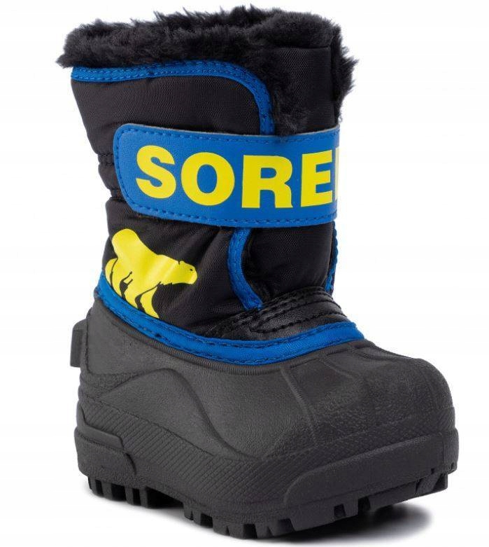 -50% Śniegowce SOREL SNOW COMMANDER ocieplane r 22