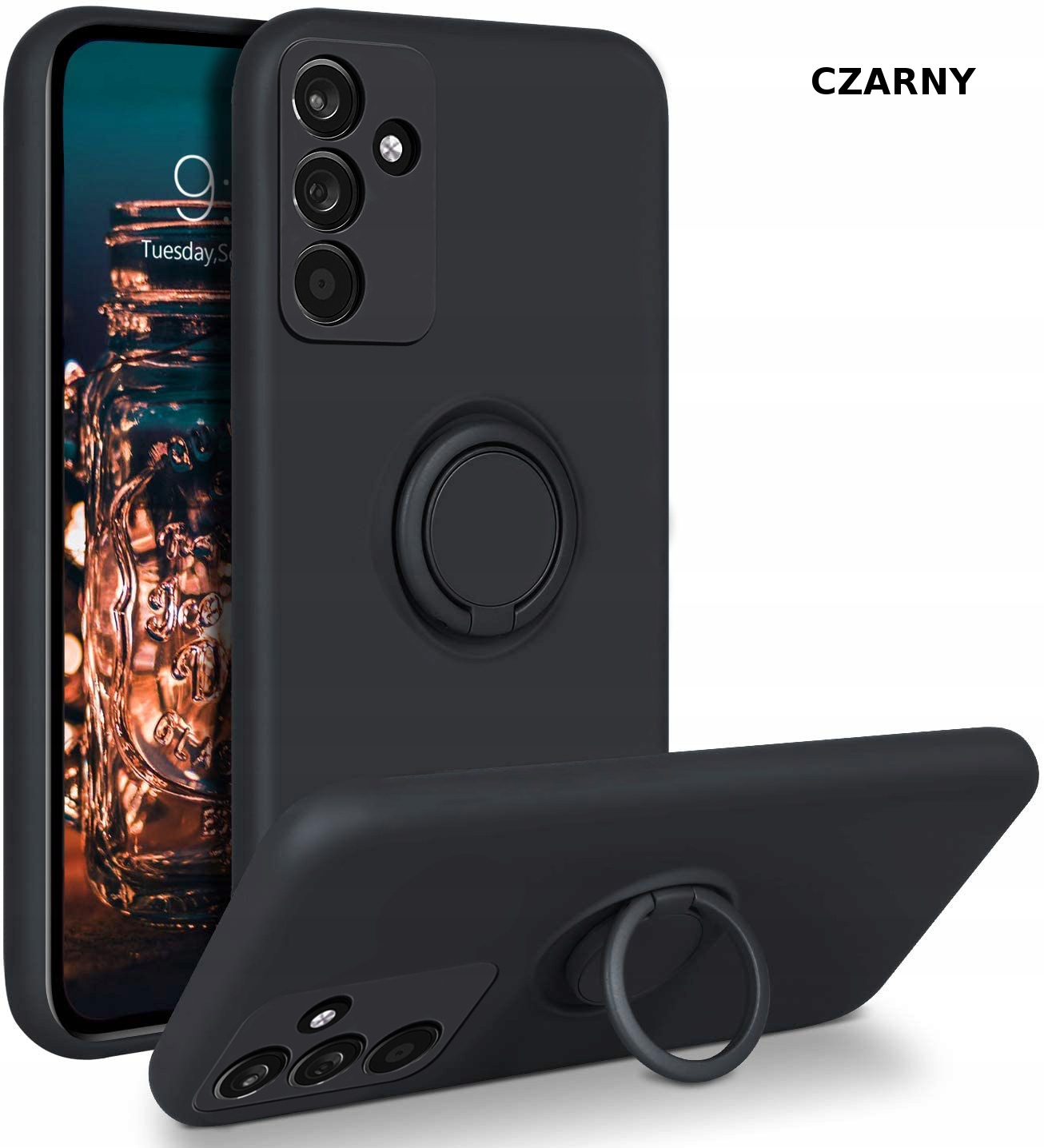 ETUI SOFT INSIDE RING SAMSUNG A13 5G / A04s +SZKŁO Stan opakowania oryginalne