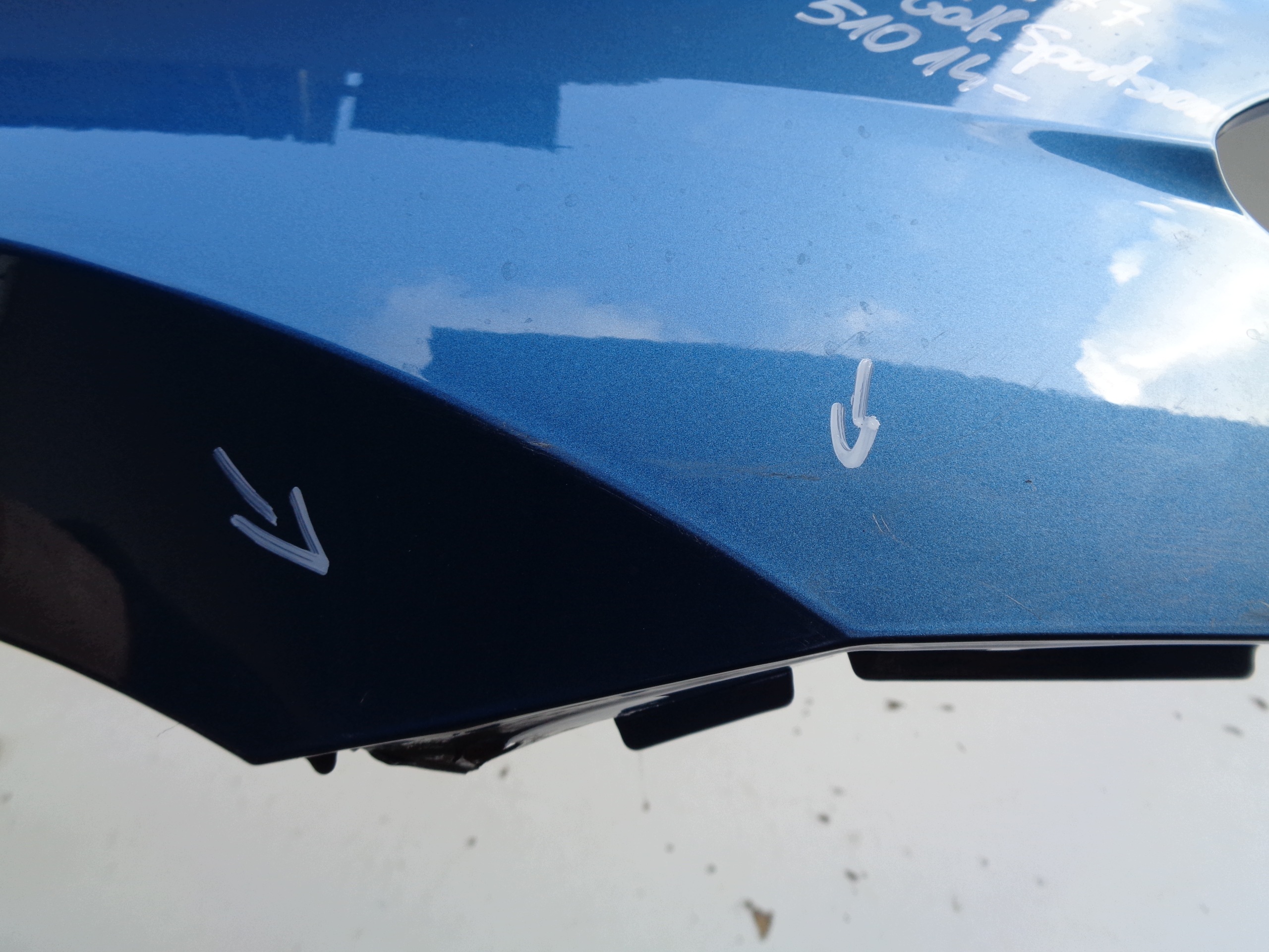fender right front VW GOLF SPORTSVAN 510 14- NR 53777