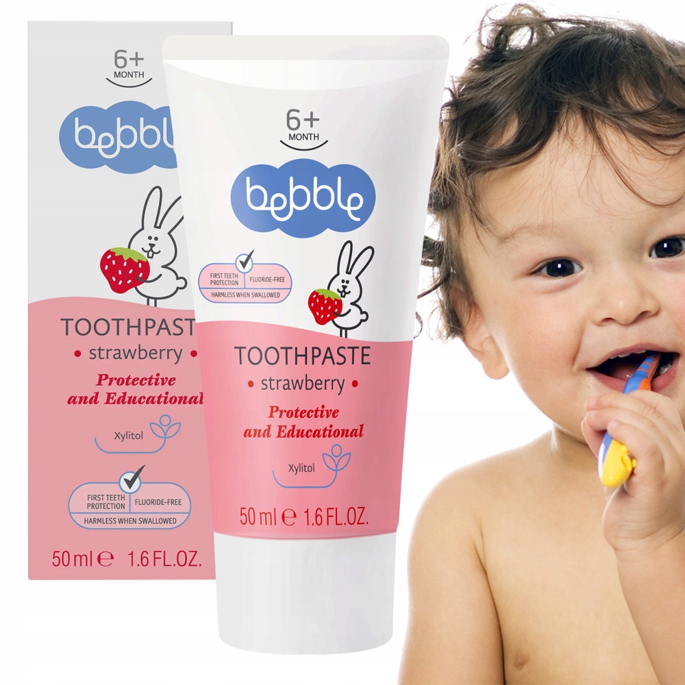 

Bebble Pasta Do Zębów Dla Dzieci truskawka 50 ml