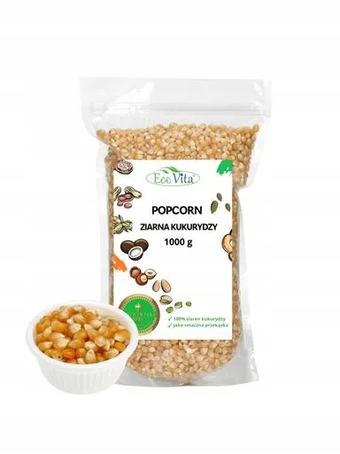 5 x Popcorn Kukuřice 1000 g Eoovita S.c.